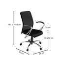 Ver imagem 2 de Cadeira Diretor Pleno Giratória Plus Base Cromada