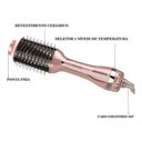 Ver imagem 2 de Escova Secadora Mondial Cerâmica Íons Magic C/ Garantia 110v / Rosa