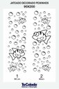 Ver imagem 1 de Adesivo Para Vidro Box Banheiro Jateado Decorado Peixinho Prova D'agua - 1,80 x 2,00m