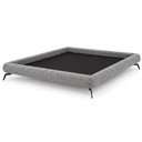 Ver imagem 3 de Cama Japonesa com Cabeceira Almeriaharu Casal Linho Cinza - Sallar Home