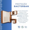 Ver imagem 5 de Guarda-Roupa Modulado 6 Peças 6 Portas 6 Gavetas Texas Marrom/Cinamomo/Off White Arenas