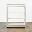 Ver imagem 1 de Balcão Central com Vidro Expositor 100% Mdf Branco Desmontado - Suprema Móveis
