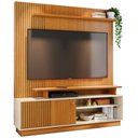 Ver imagem 1 de Estante Home para Tv 65 Polegadas Ares Cinamomo Off White Madetec