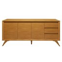 Ver imagem 6 de Buffet Vertex 3 Portas e 3 Gavetas 180 cm Naturalle - Mavaular