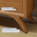 Ver imagem 4 de Buffet Vertex 3 Portas e 3 Gavetas 180 cm Naturalle - Mavaular