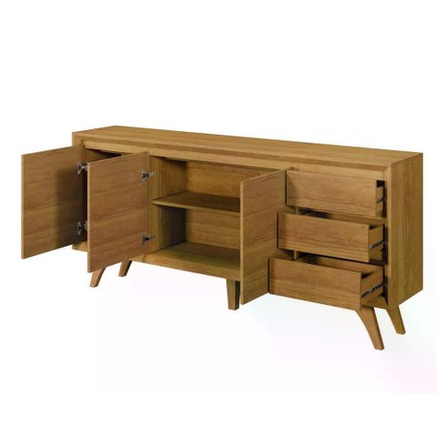 Buffet Vertex 3 Portas Cor:naturalle