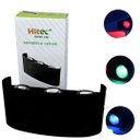 Ver imagem 2 de Arandela Led 6w Efeito 6 Fachos Rgb Colorida Acabamento Preto Biv Marca Hitec