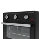 Ver imagem 5 de Forno Elétrico Air Fryer 30L 110V Preto - Fogatti