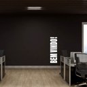 Ver imagem 3 de Adesivo de Parede Bem Vindo Entrada Portaria Loja Hall Kanto Store Branco