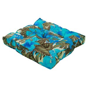 Almofada Futton Turco 42x42cm Tropical Azul Fastlar