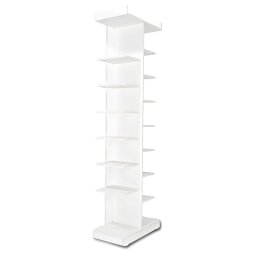 Estante Sapateirinha Expositor Branco 185x55x32cm - Deep - 2