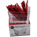 Ver imagem 7 de Kit 6 Porta Sachês de Vidro Dublin Chá Açucar Café Maionese Ketchup Lyor 8x5,5cm