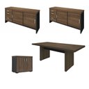 Ver imagem 1 de Conjunto Escritório: Mesa 6104+ 2 Balcões 6114+ Balcão 6169