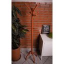 Ver imagem 3 de Dais Mancebo Cabideiro Chão Organizador Bolsa Casaco Roupa Laranja (terracota)