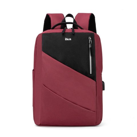 Mochila Notebook Resistente Elegance Vermelha - Ika - Vermelha