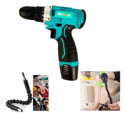 Parafusadeira E Furadeira 12v 02 Bat. Tecnologia Brushless - 4