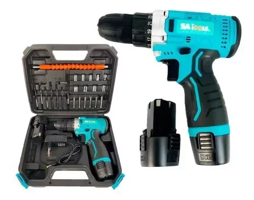 Parafusadeira E Furadeira 12v 02 Bat. Tecnologia Brushless - 3