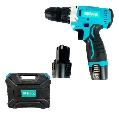 Parafusadeira E Furadeira 12v 02 Bat. Tecnologia Brushless - 1