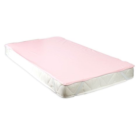 Capa Protetora de Colchão Impermeável Casal King 193x203cm com Elástico:rosa