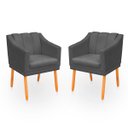 Ver imagem 1 de Kit com 2 Poltronas para Sala Moderna e Confortável Milla