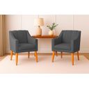 Ver imagem 2 de Kit com 2 Poltronas para Sala Moderna e Confortável Milla