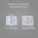 Ver imagem 6 de Painel LED Infinity Embutir / Sobrepor Quadrado 18W 4000K ST2876