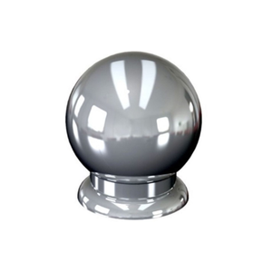 Kit com 6 Puxador de Gaveta e Moveis em Geral Oval Cromado