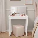 Ver imagem 1 de Penteadeira com Espelho Multiuso Quarto Camarim Make em Mdf