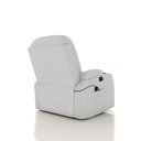 Ver imagem 6 de Poltrona do Papai Reclinável Giratória e Balanço Sala de Cinema Crihs com Massagem e Aquecimento PU Branco G23 - Gran Belo
