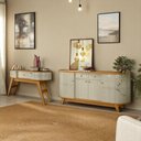 Ver imagem 1 de Conjunto Turim C- Buffet Verona Cumaru-opala