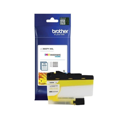 Cartucho de Tinta Brother Lc3037y Lc-3037y Amarelo | J5845 J5945 J6545 J6945
