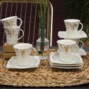 Ver imagem 1 de Xicaras de Café Turca Caroline 12 Peças / Bone Porcelana