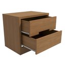 Ver imagem 5 de Mesa de Cabeceira 2 Gavetas 54 Cm S822 Kappesberg Canela