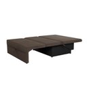 Ver imagem 3 de Sofá Cama 2 Lugares Compacro sem Braço 115 Larg Malu Matrix Cor:suede Capuccino