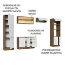 Ver imagem 5 de Armário de Cozinha Completa 330cm Rustic/Branco Stella Madesa 07