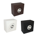 Ver imagem 1 de Spot Plafon Sobrepor de Teto Direcionável Quadrado Lâmpada Ar 70 - 3500/1 - Branco Texturizado