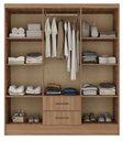 Ver imagem 5 de Kit Guarda Roupa 6 Portas+ Cômoda+ Sapateira=quarto Completo