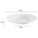 Ver imagem 4 de Conjunto Xícara de Chá e Pires 185ml Porcelana Tramontina Leonora Café Cozinha Mesa Posta