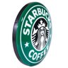 Luminoso de Parede Starbucks Cafeteria Café Retrô Vintage para Bar, Churrasqueira, Espaço Gourmet - 2