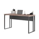 Ver imagem 4 de Gaveteiro com Prateleira e Mesa Morumbi Noce Preto