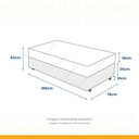 Ver imagem 3 de Cama Box Solteiro + Colchão D33 Ortobom Iso 100 78cm