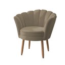 Ver imagem 1 de Recepção Cadeira para Clientes Poltrona Salao Lash Design Cor:Capuccino