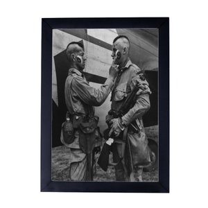 Quadro Segunda Guerra Mundial Dia D Pqd 33x24cm P8287