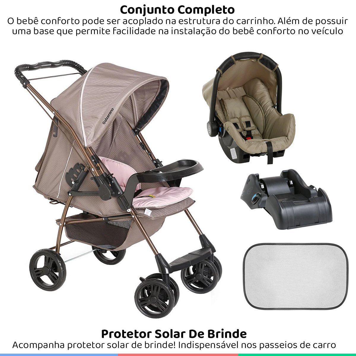 Bebê Conforto ABC Design Risus 0 até 13kg - Piano