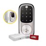Fechadura Digital Yale Yrd 226 Db Ip55 com Modulo Hub Wi-fi - 1