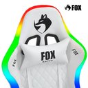 Ver imagem 2 de Cadeira Gamer Fox Racer Rgb com Iluminação Led Branca Ut-c1583l