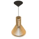 Ver imagem 1 de Luminária Teto tipo Pendente FUNIL MDF Completa -:MDF CRU