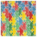 Ver imagem 1 de Piso Vinílico 0,7 Mm Rolo com 12,5m² Pav0058 Quabra-cabeça Kapazi