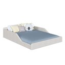 Ver imagem 4 de Cama Casal Moderna Estofada Montessoriana 148cm Sentir Completa Móveis