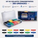 Ver imagem 3 de Kit Tubos Termorretráteis 280 Peças com Estojo Organizador